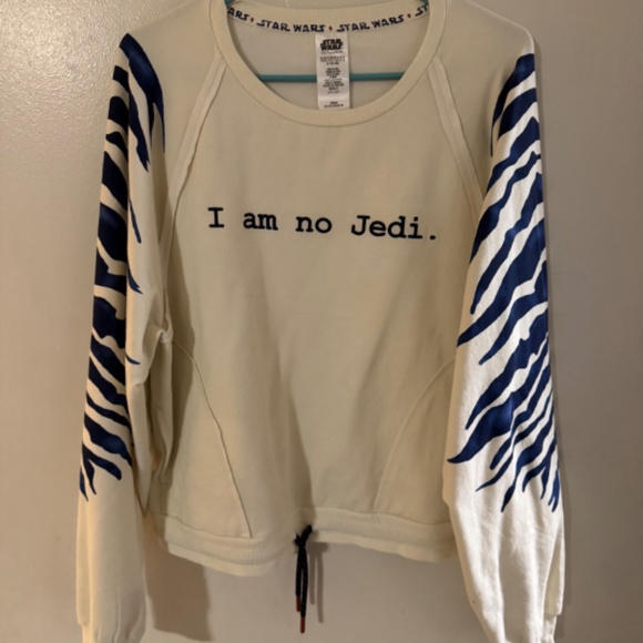 Disney Parks Star Wars Ahsoka Tano Pullover I Am No Jedi Sweatshirt - Picture 2 of 4